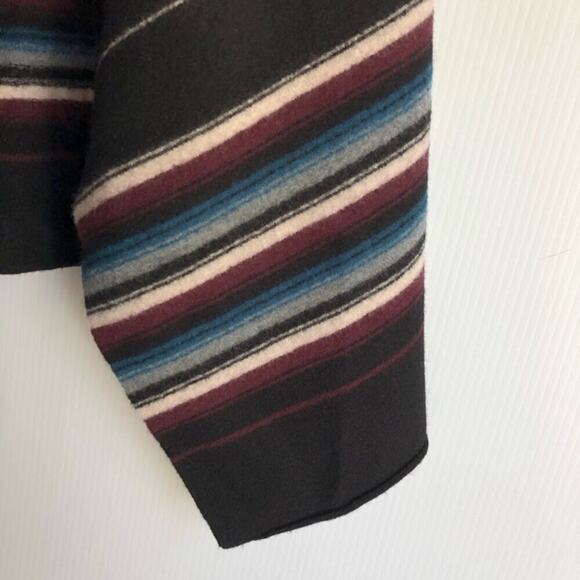 Joie Ligiere wool striped long drape vest - Picture 6 of 11